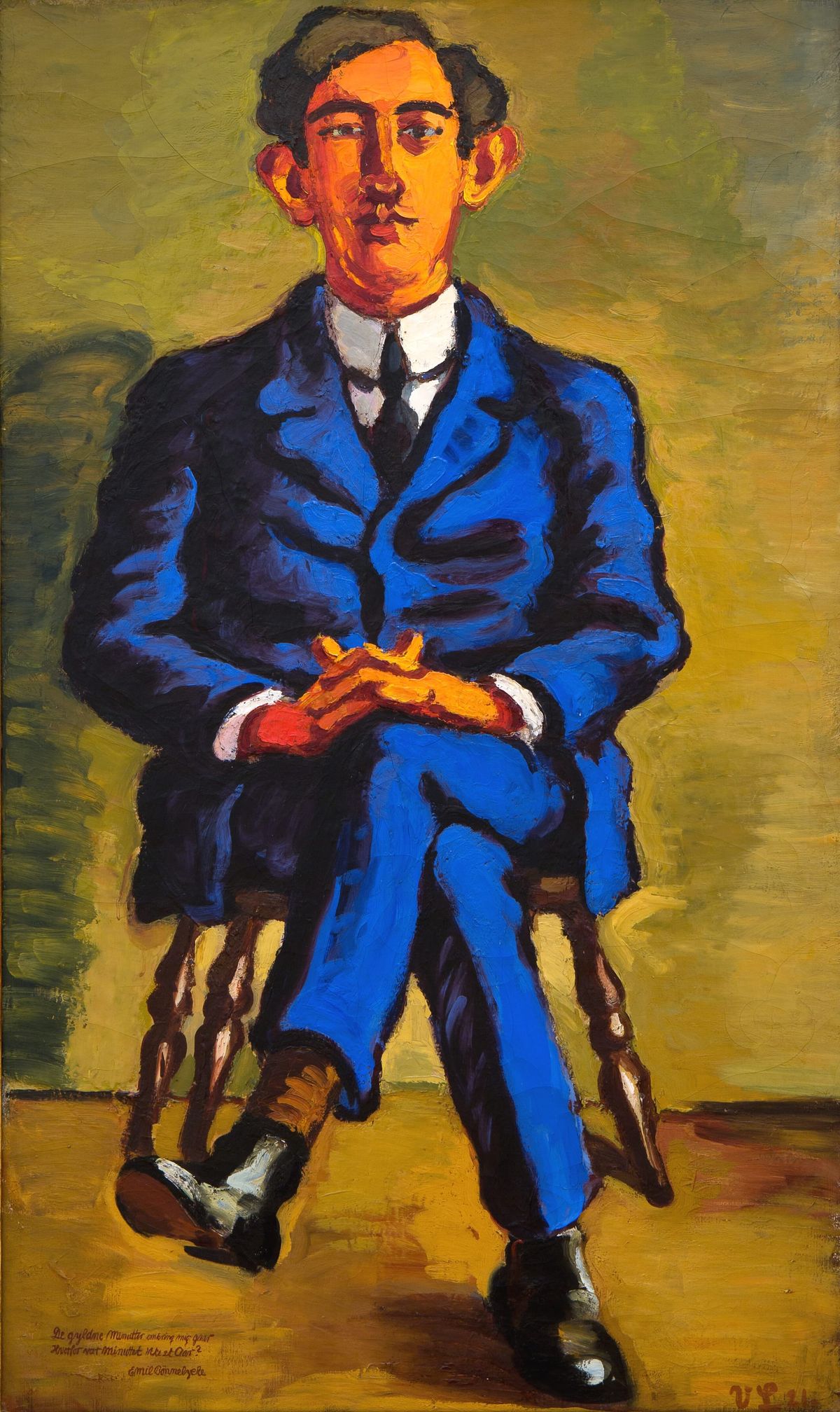 화가 에밀 한노케의 초상 (Portrait of the Painter Emil Hannover)