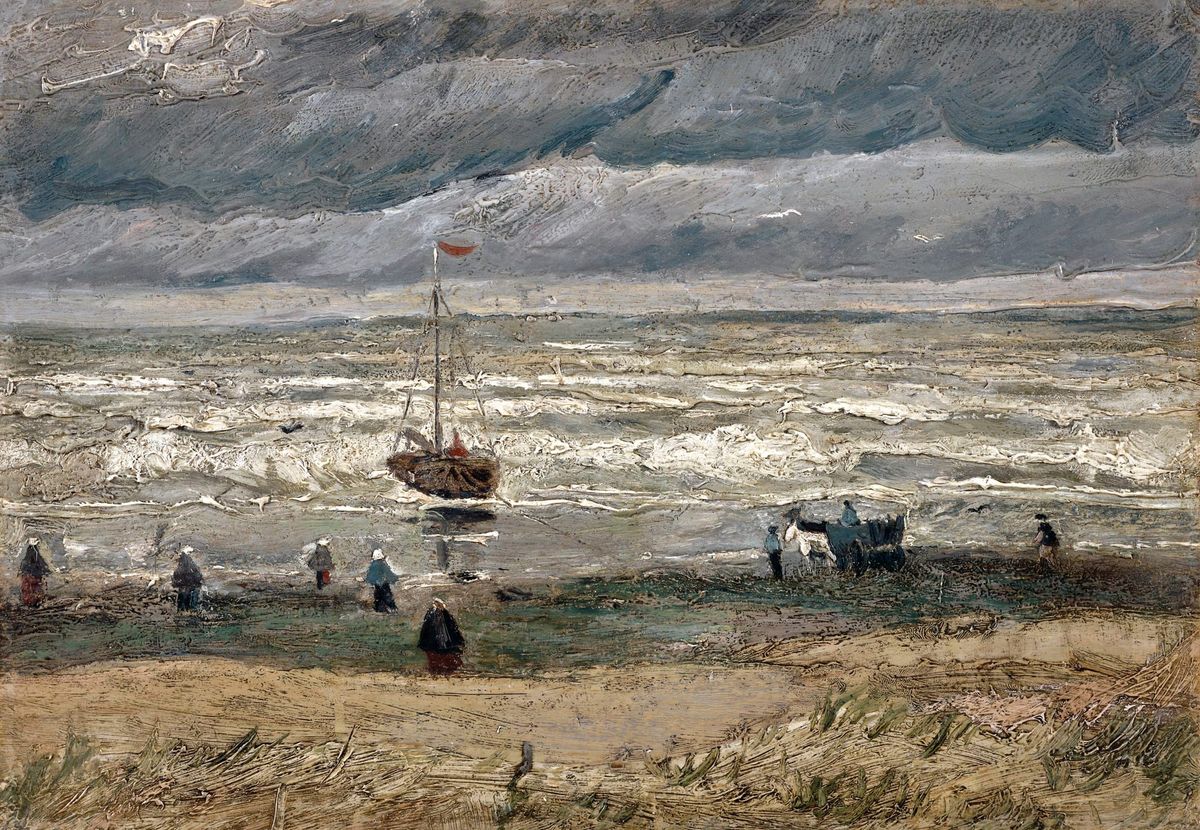 스헤베닝겐의 바다 풍경 - View of the Sea at Scheveningen