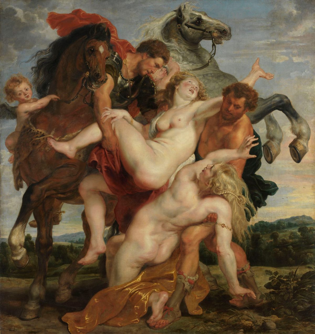레우키포스 딸들의 납치 (The Rape of the Daughters of Leucippus)