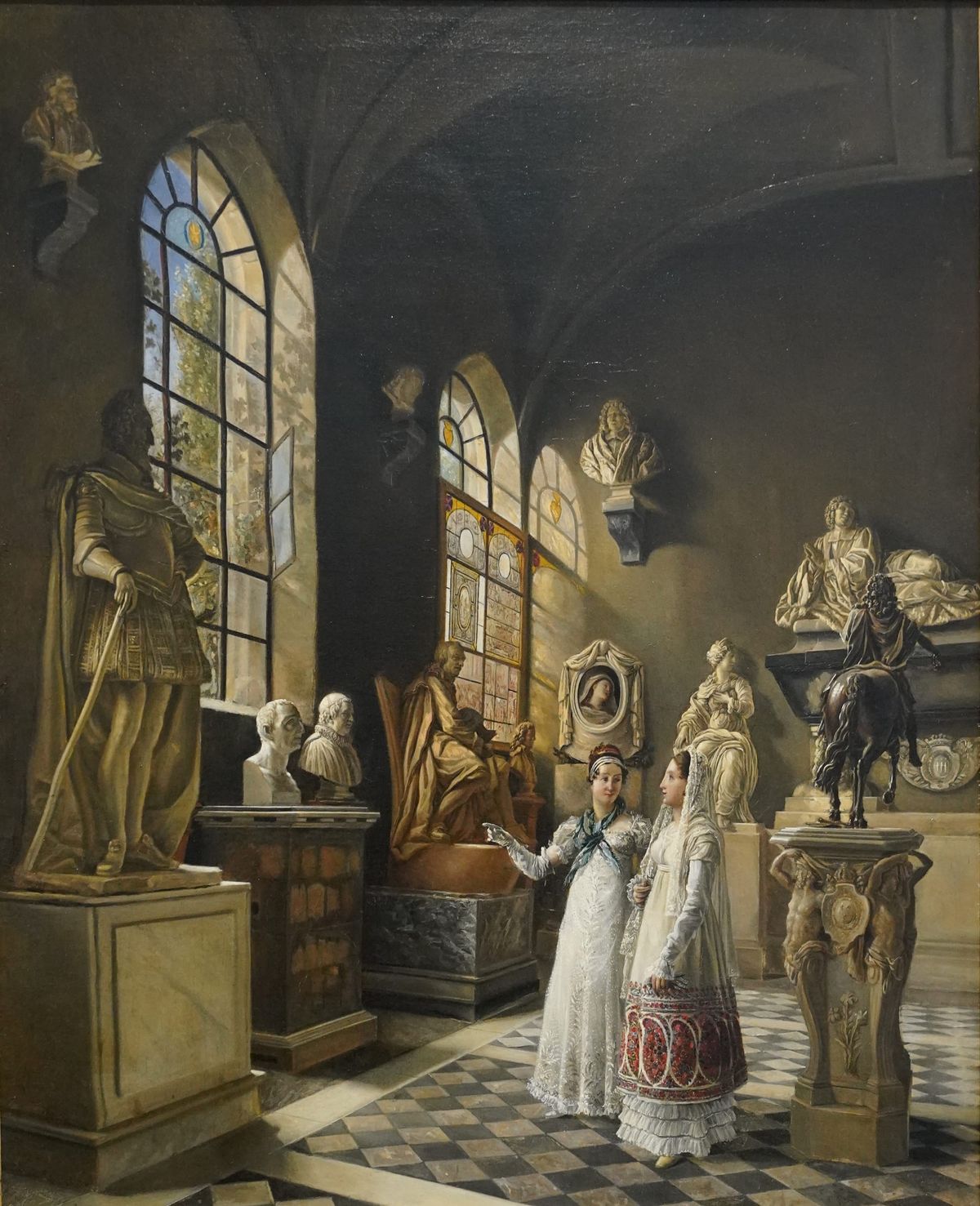 프랑스 기념물 미술관의 17세기 회랑 - Salle du XVIIe siècle au Musée des Monuments Français
