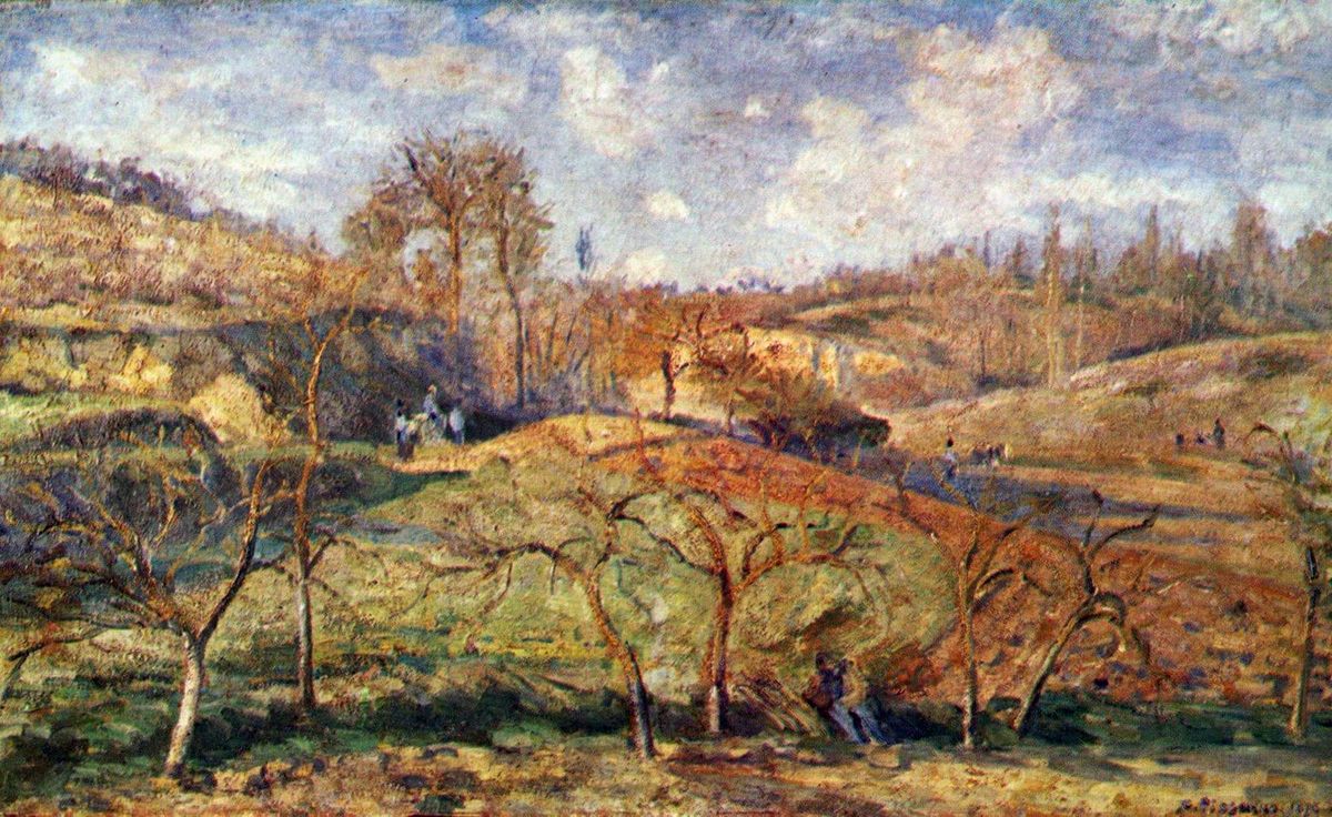 3월의 햇살, 퐁투아즈 (Soleil de mars, Pontoise, 1875)