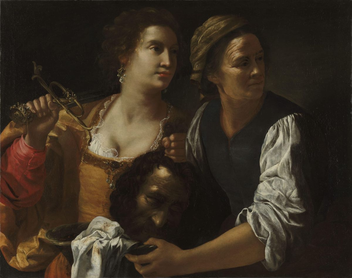 유디트와 그녀의 하녀 (Judith and Her Maidservant with the Head of Holofernes)