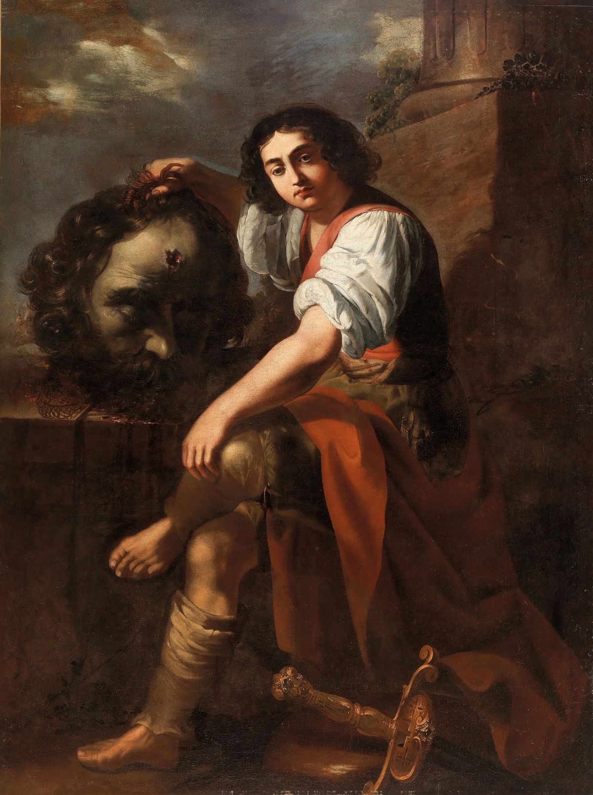 골리앗의 머리를 들고 있는 다윗 (David with the Head of Goliath)