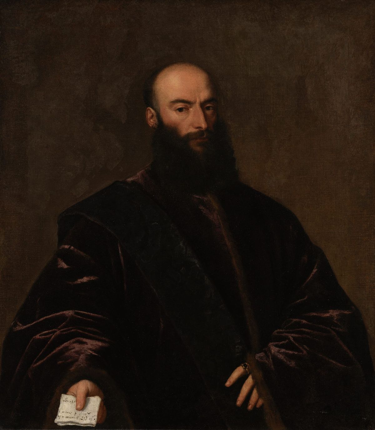 편지를 든 남자의 초상 Portrait of a Man with a Letter