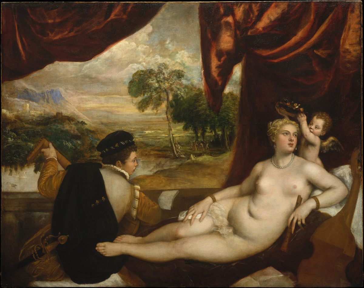 비너스와 류트 연주자 Venus and the Lute Player