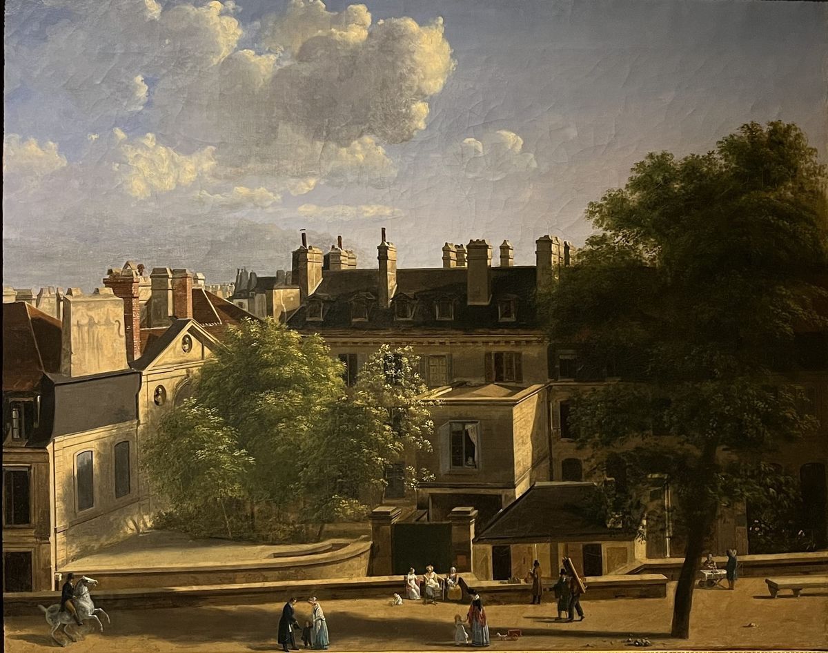 카뷔신 대로의 풍경 - View of the Boulevard des Capucines, Paris
