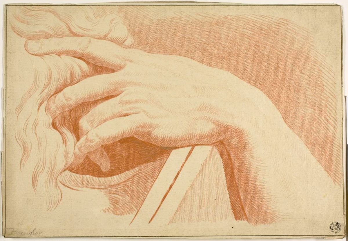 모세의 오른손 습작 (Study of the Right Hand of Moses)