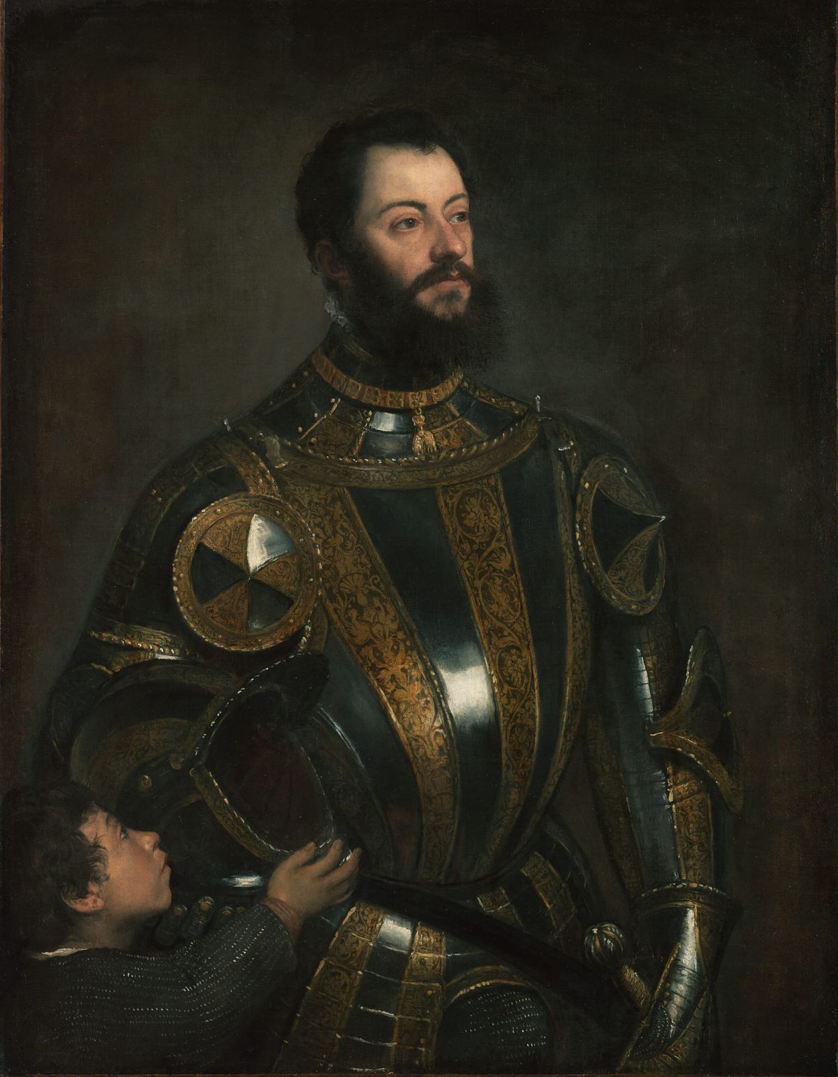 갑옷을 입은 알폰소 1세 데스테의 초상 Portrait of Alfonso I d'Este in Armor