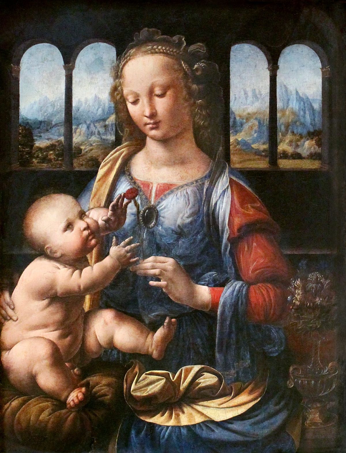 카네이션을 든 성모 (Madonna of the Carnation / Madonna mit der Nelke)