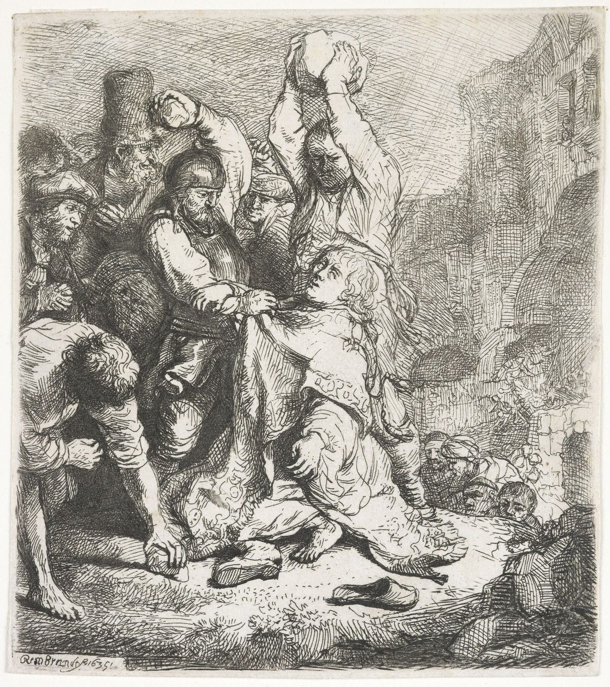 성 스테파노의 순교(The Stoning of Saint Stephen)