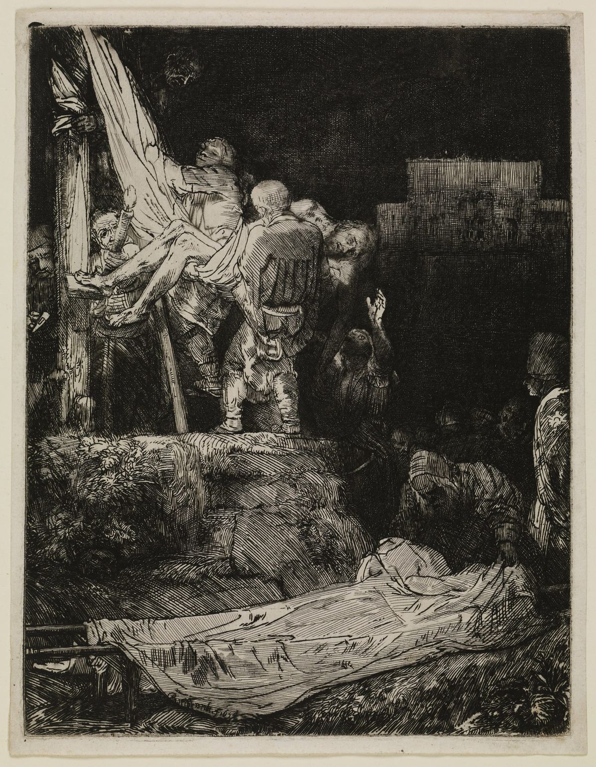 십자가에서 내리심(The Descent from the Cross: A Sketch)