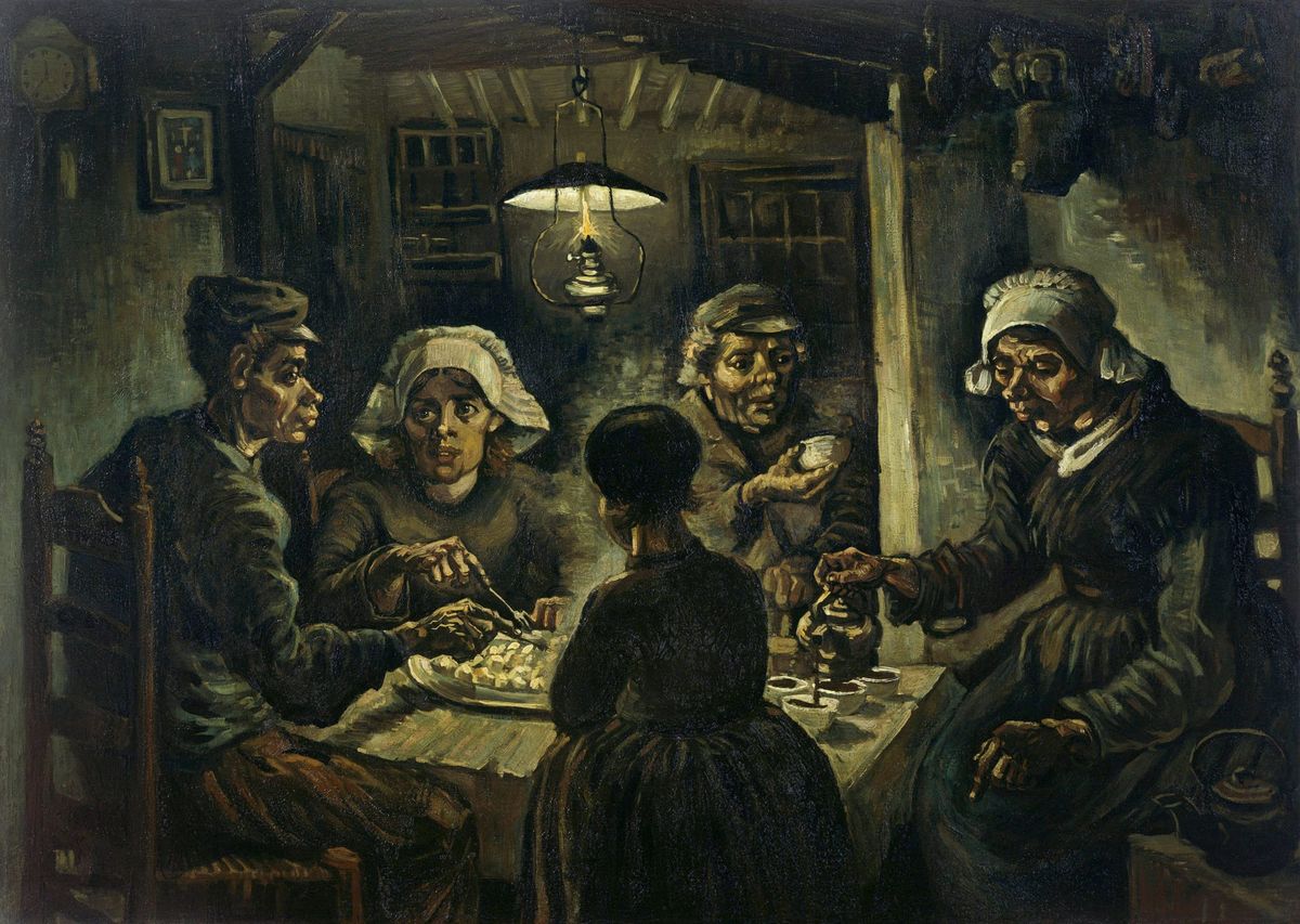 감자 먹는 사람들 - The Potato Eaters