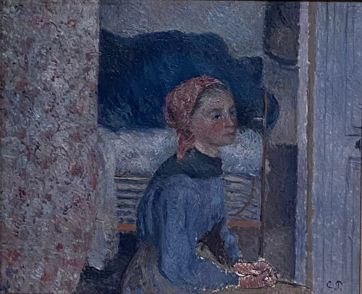실내의 시골 여인 (Paysanne dans un intérieur, 1882)