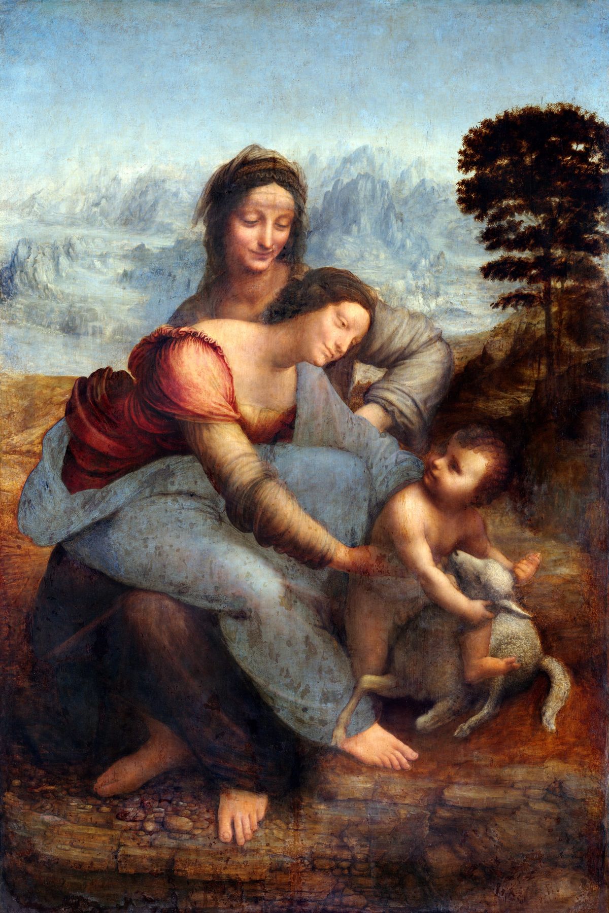 성 안나와 성 모자 (The Virgin and Child with Saint Anne)