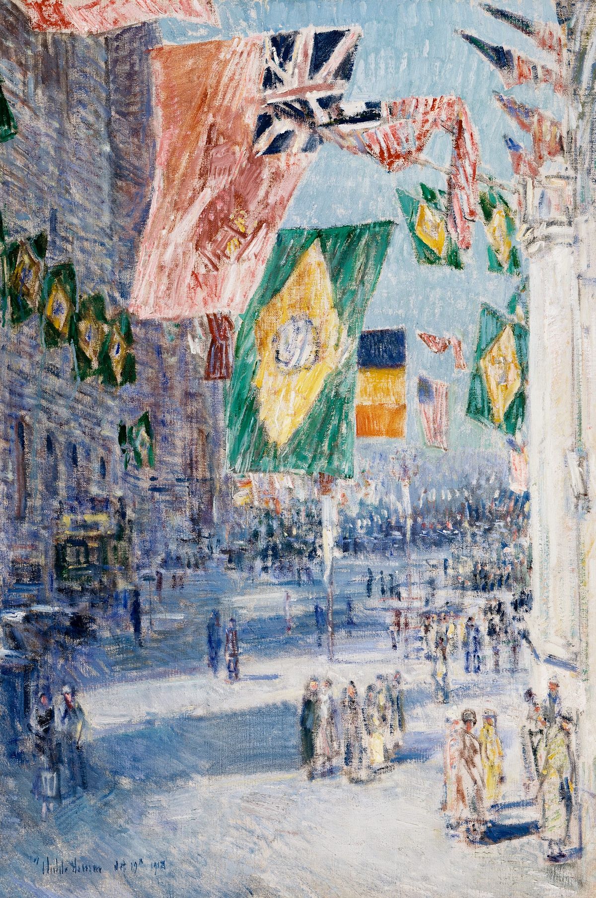 연합국의 국기들, 1917년 10월 (Flags of the Allies, October 1917 / Flags of the Allies, 1917)