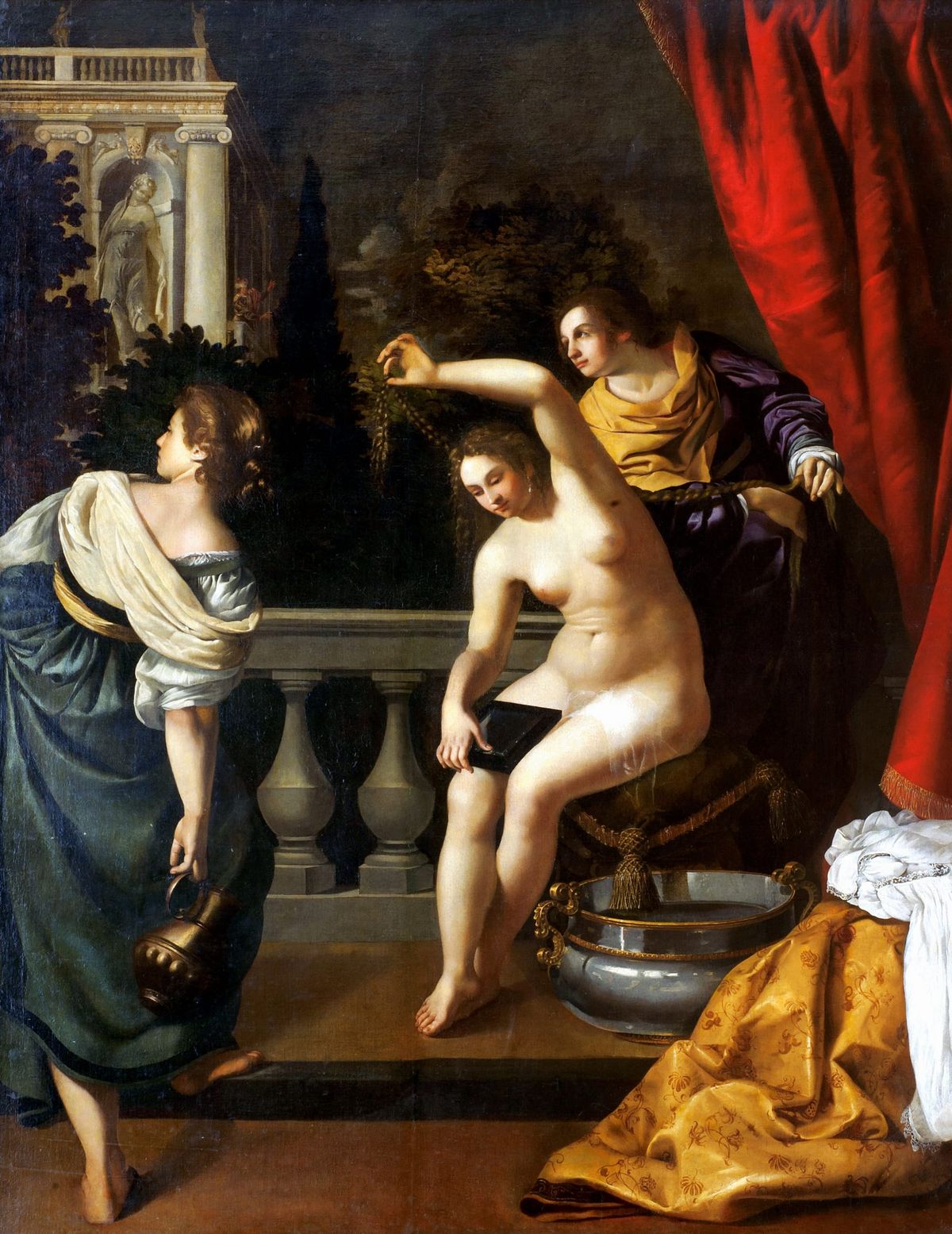 목욕하는 밧세바 (David and Bathsheba / Bathsheba at Her Bath)