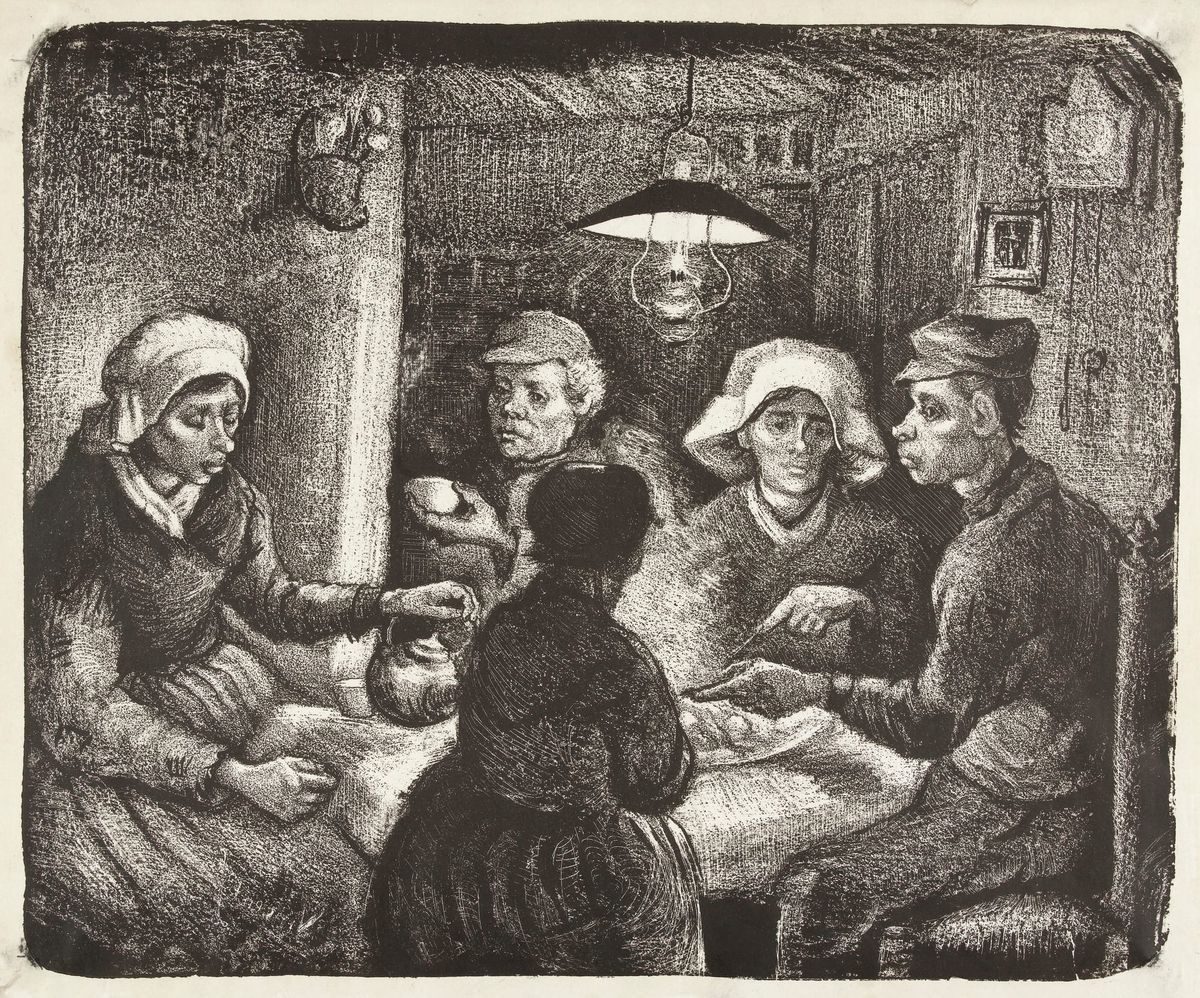 감자 먹는 사람들(The Potato Eaters)