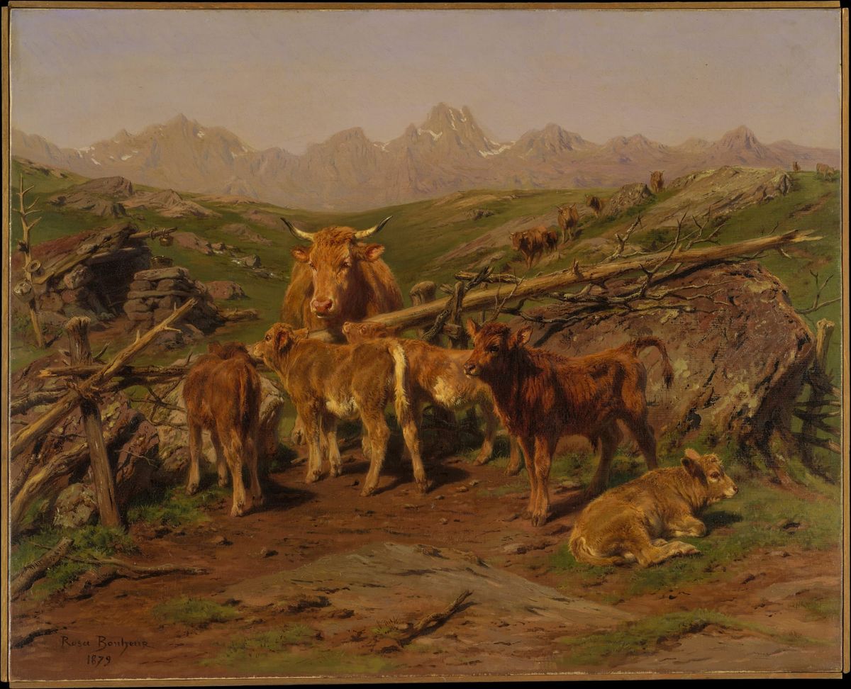 피레네의 가축들 (Weaning the Calves)