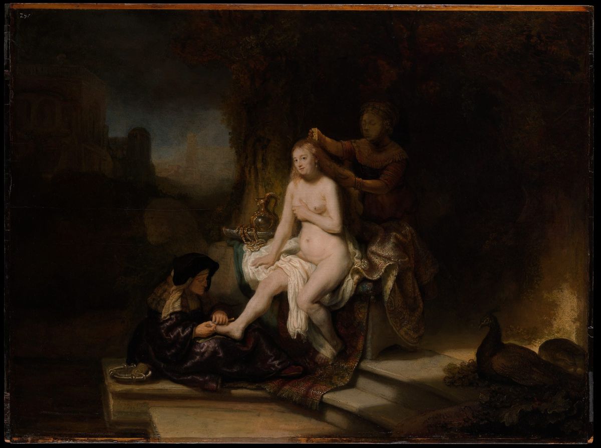목욕하는 밧세바(The Toilet of Bathsheba)