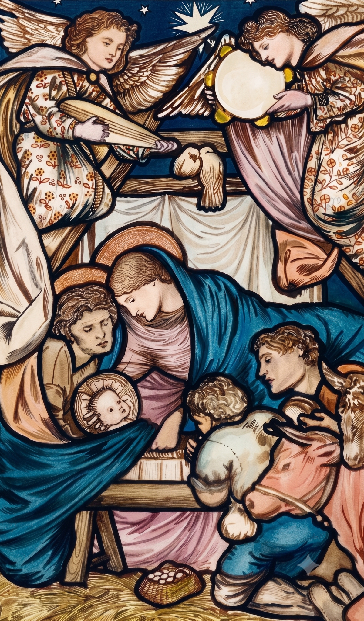 예수 탄생 초안 (Study for The Nativity)
