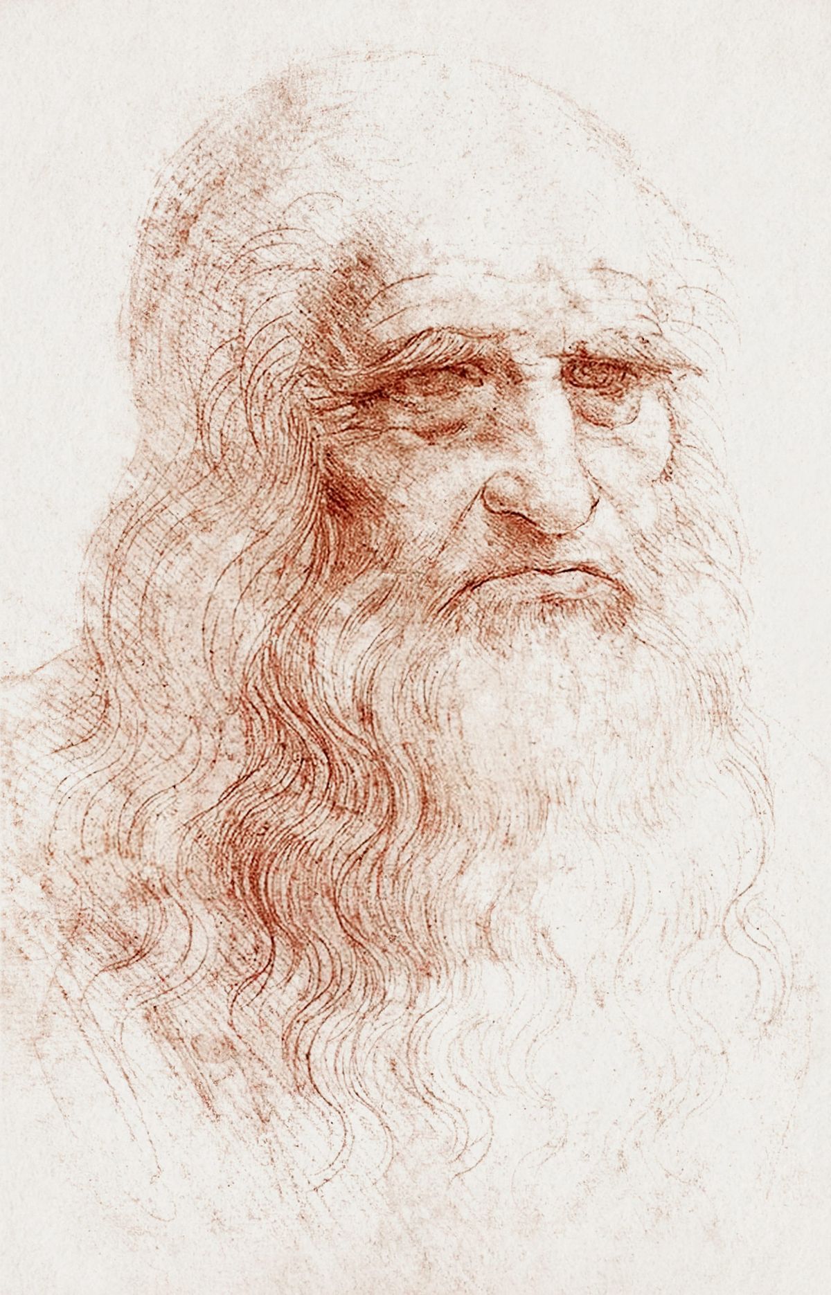 토린의 자화상 (Portrait of a Man in Red Chalk)