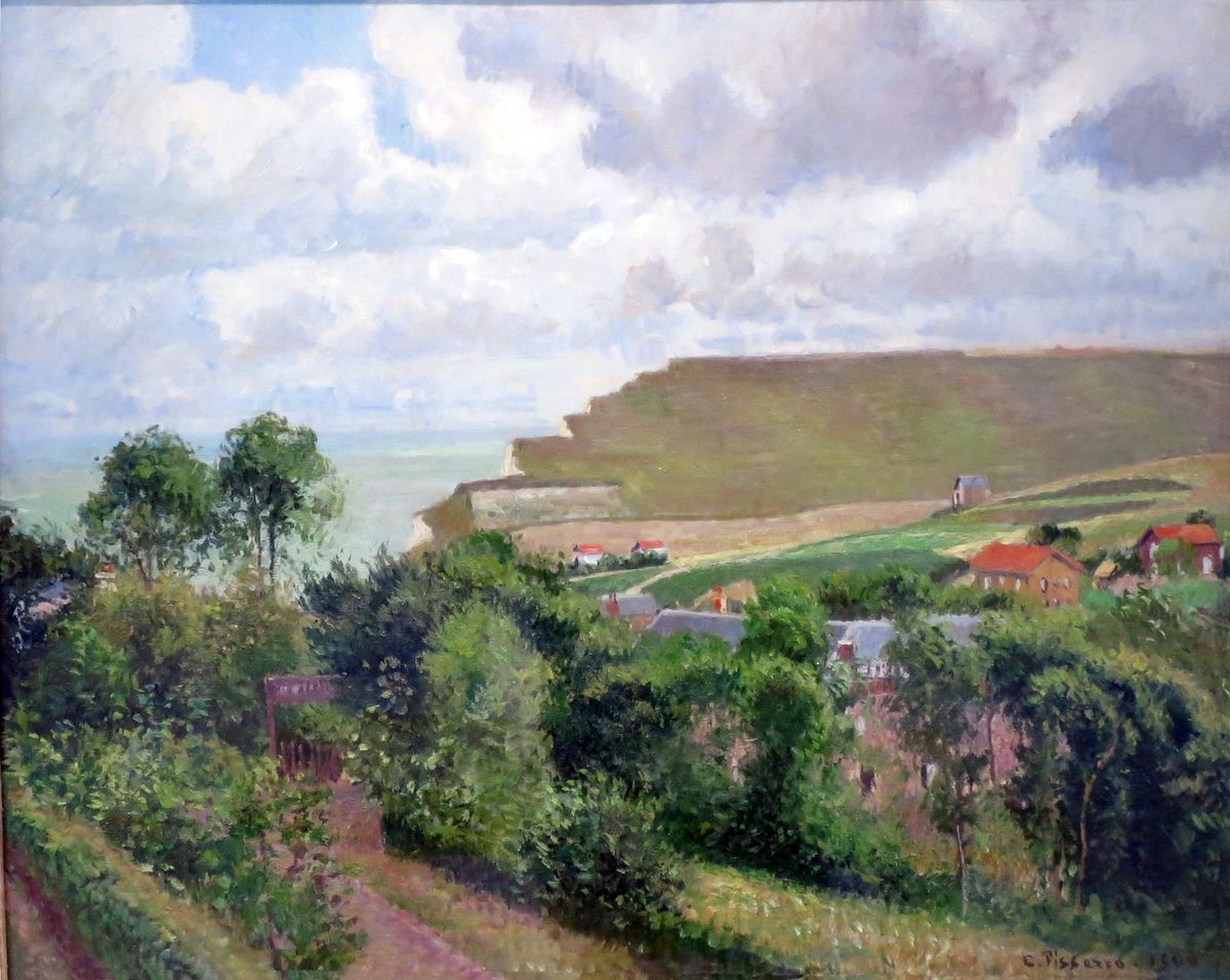베르느발 풍경 (Vue de Berneval, 1900)