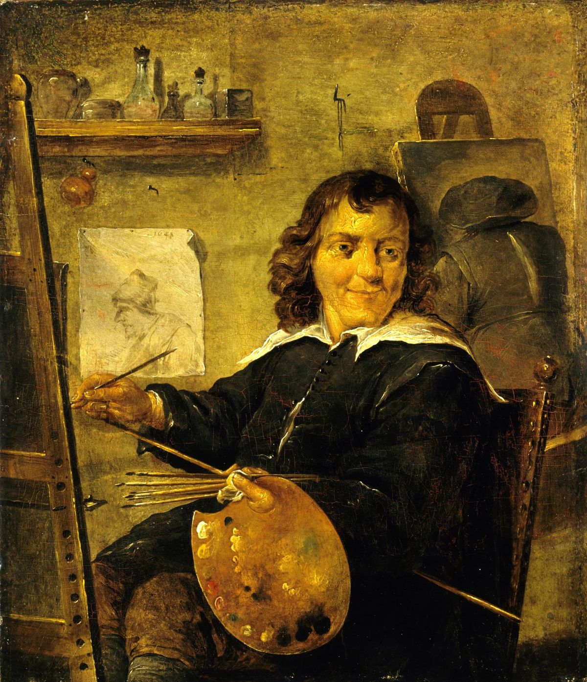 작업실의 화가 A Painter in his Studio