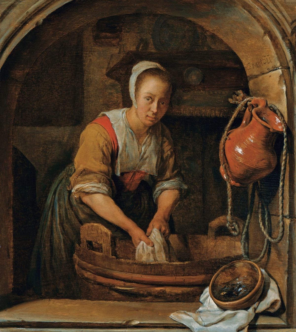 빨래하는 여인 The Washerwoman