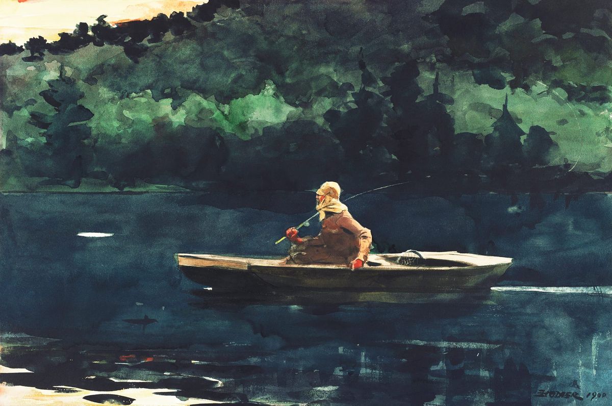 플라이 낚시 - Fly Fishing, Saranac Lake