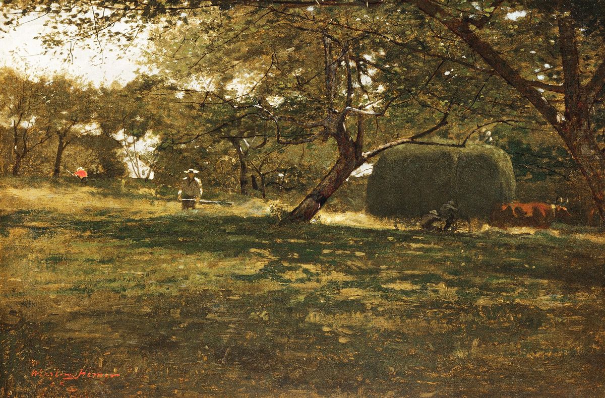 건초 만들기 - Haymaking