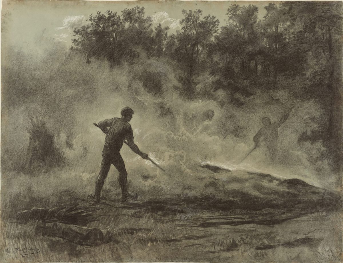 숯굽기 (Charcoal Burning)