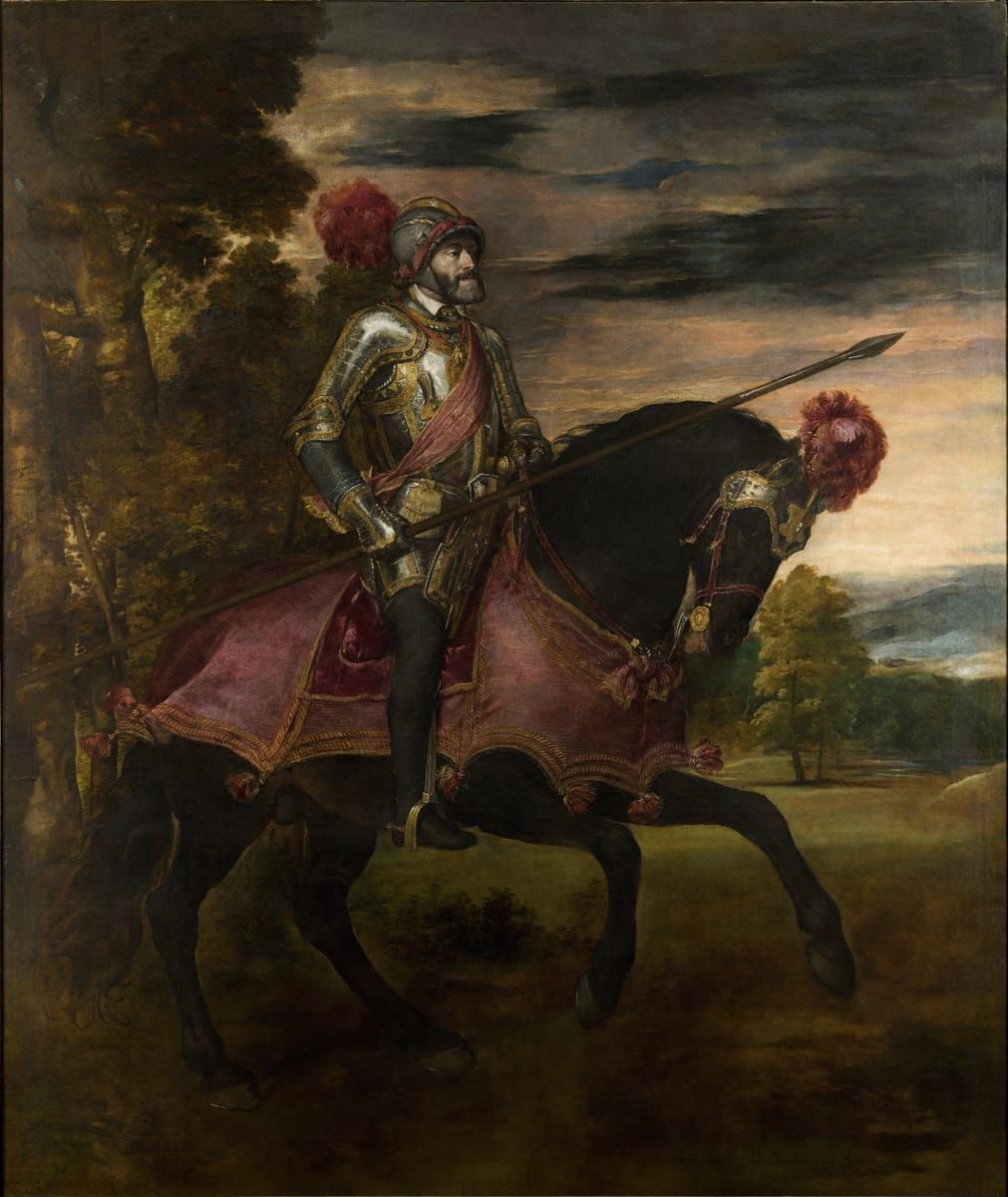 카를 5세 기마상 Emperor Charles V at Mühlberg