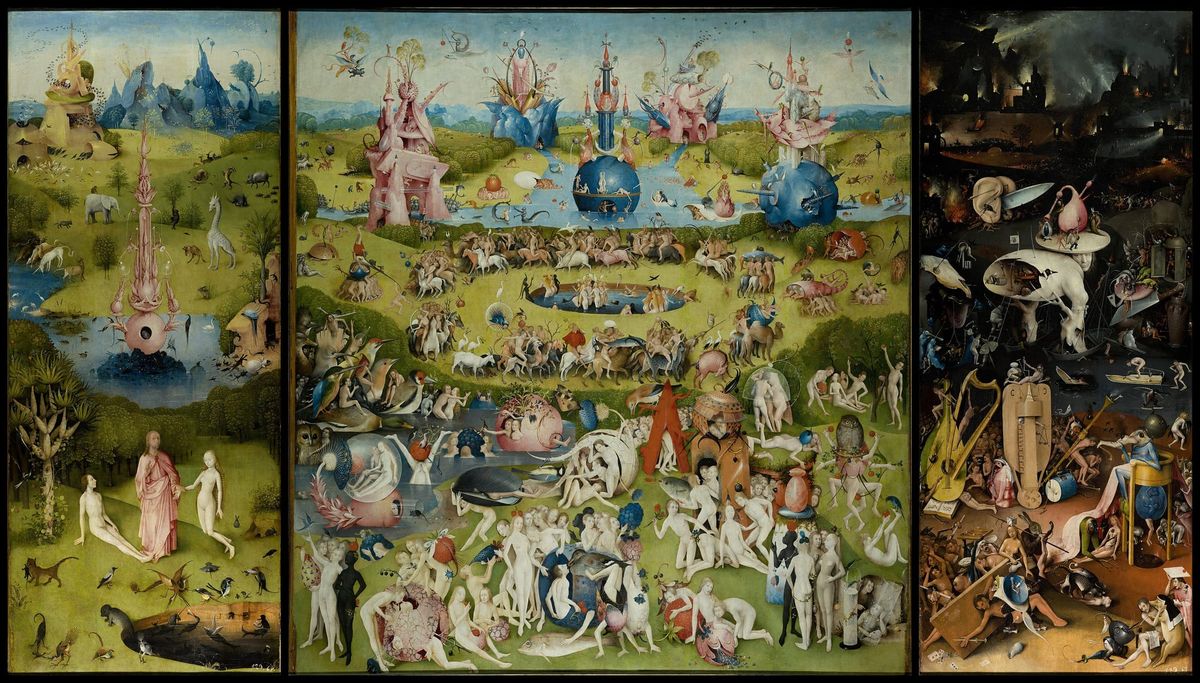 500년 전 캔버스에 박제된 인간의 집단적 광기와 악몽, 쾌락의 정원 The Garden of Earthly Delights