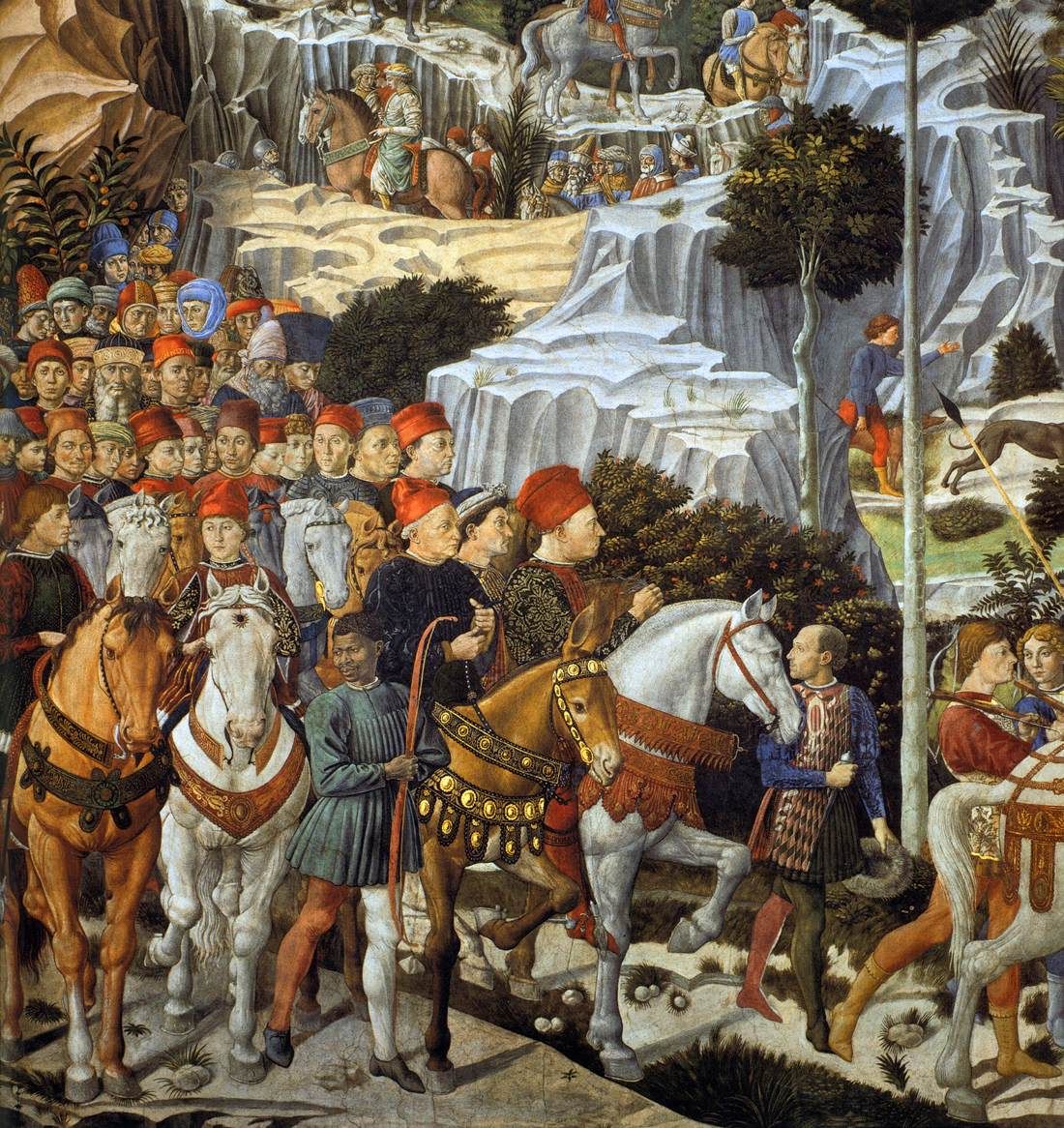 가장 어린 왕의 행렬 세부도 The Procession of the Youngest King Detail