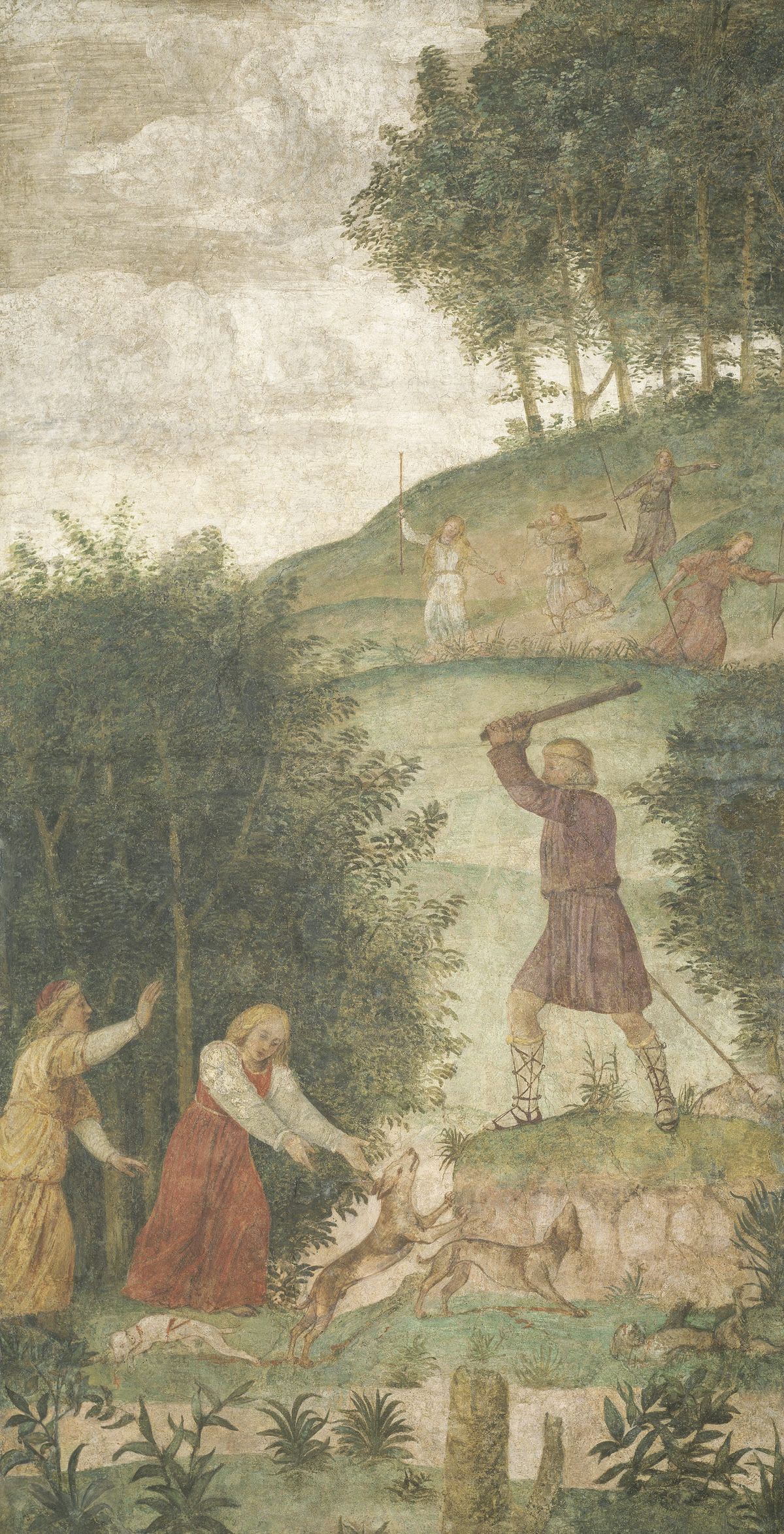 사냥 중 벌을 받는 케팔로스 Cephalus Punished at the Hunt