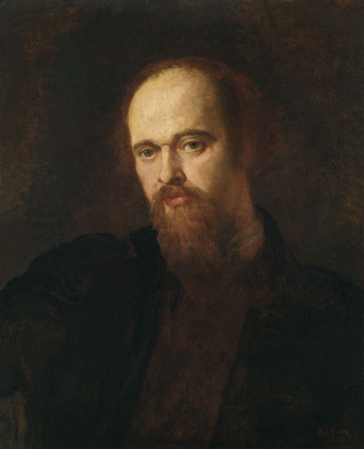 단테 가브리엘 로세티의 초상 Portrait of Dante Gabriel Rossetti