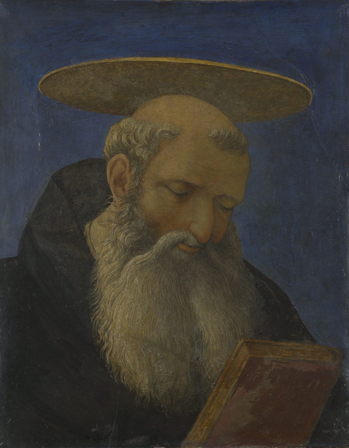 성인의 두상 Head of a Tonsured, Bearded Saint