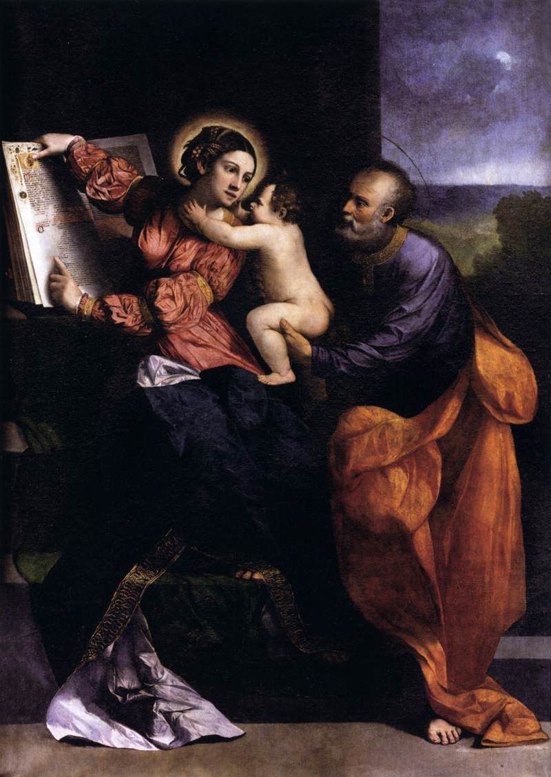 성스러운 가족의 풍경 The Holy Family