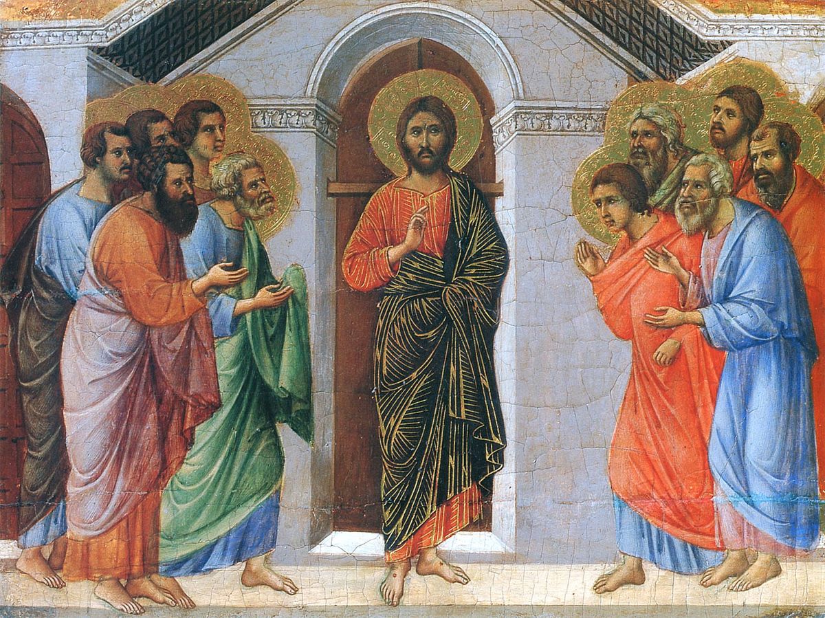 문 뒤에 나타나신 그리스도 Christ Appears to the Apostles Behind Closed Doors