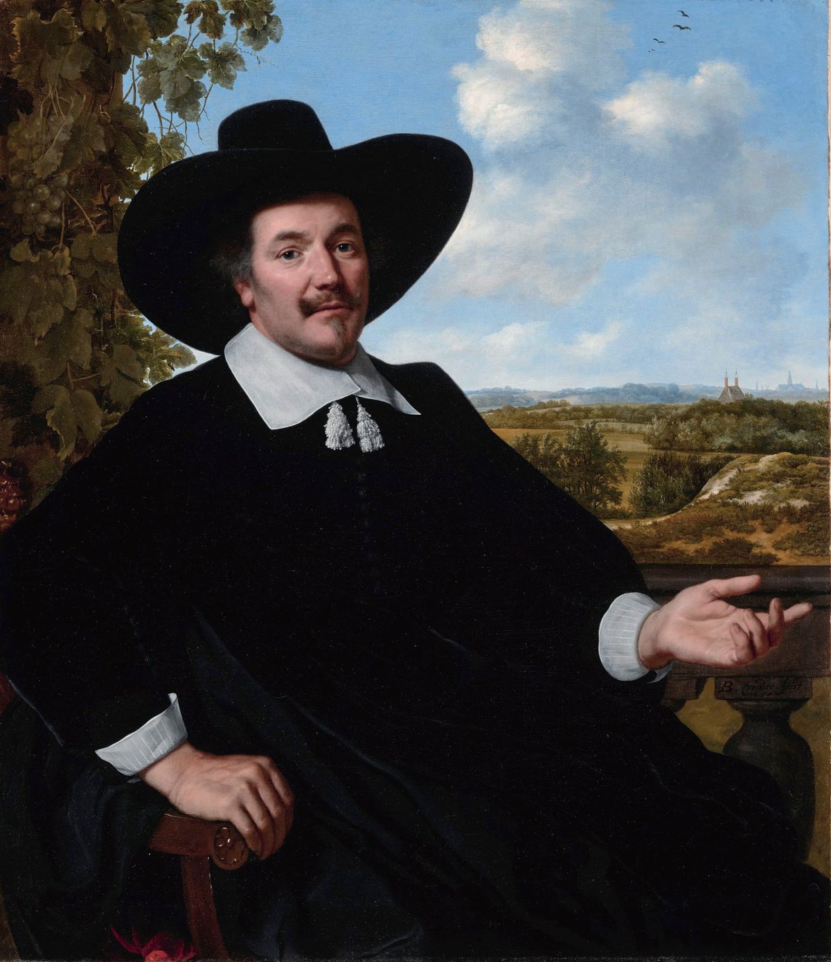헨드릭 제헤르츠 판 데르 캄프로 추정되는 남성의 초상 Portrait of Hendrick Zegersz van der Kamp (probably)