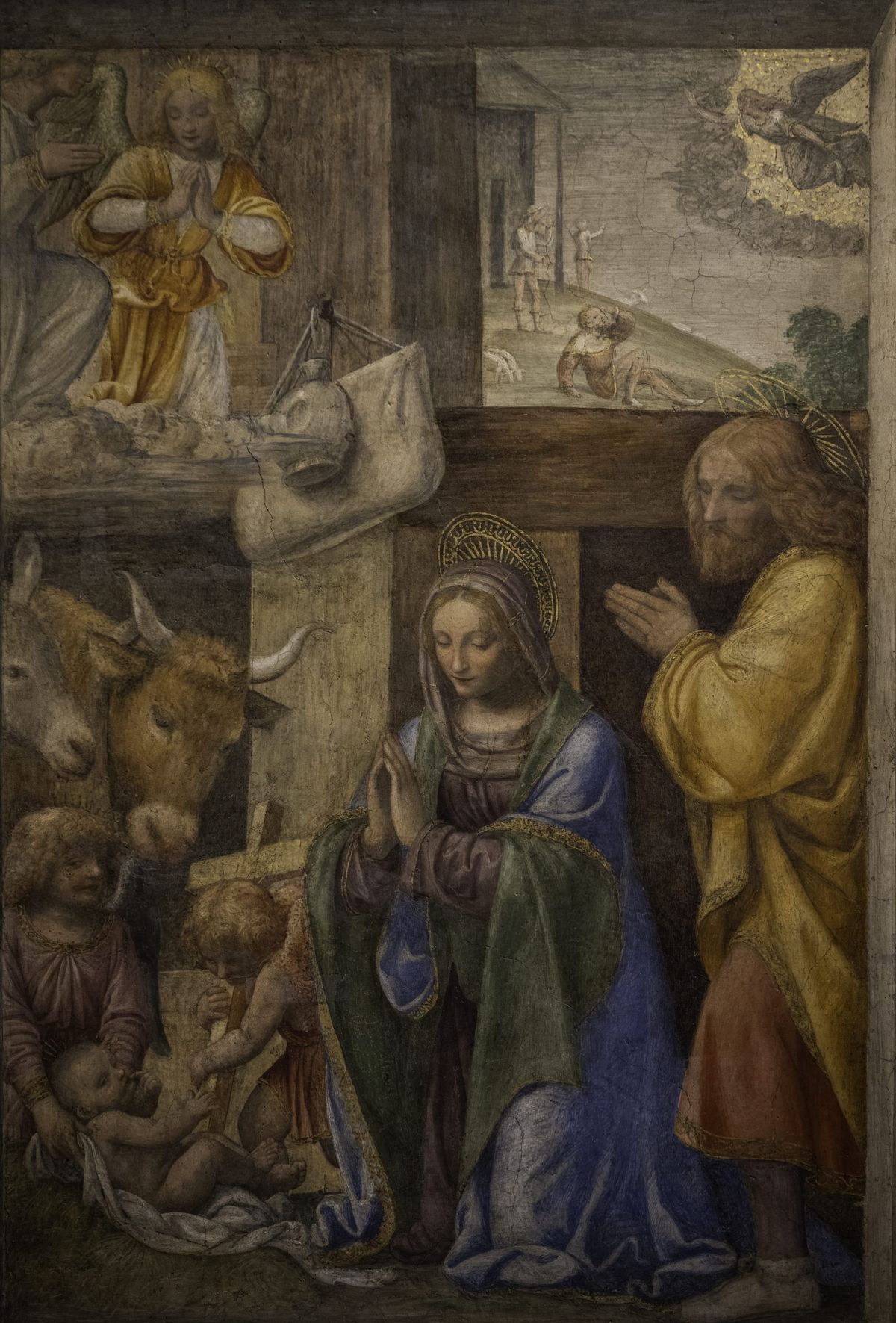 양치기들에게 전해진 탄생 소식 Nativity and Annunciation to the Shepherds