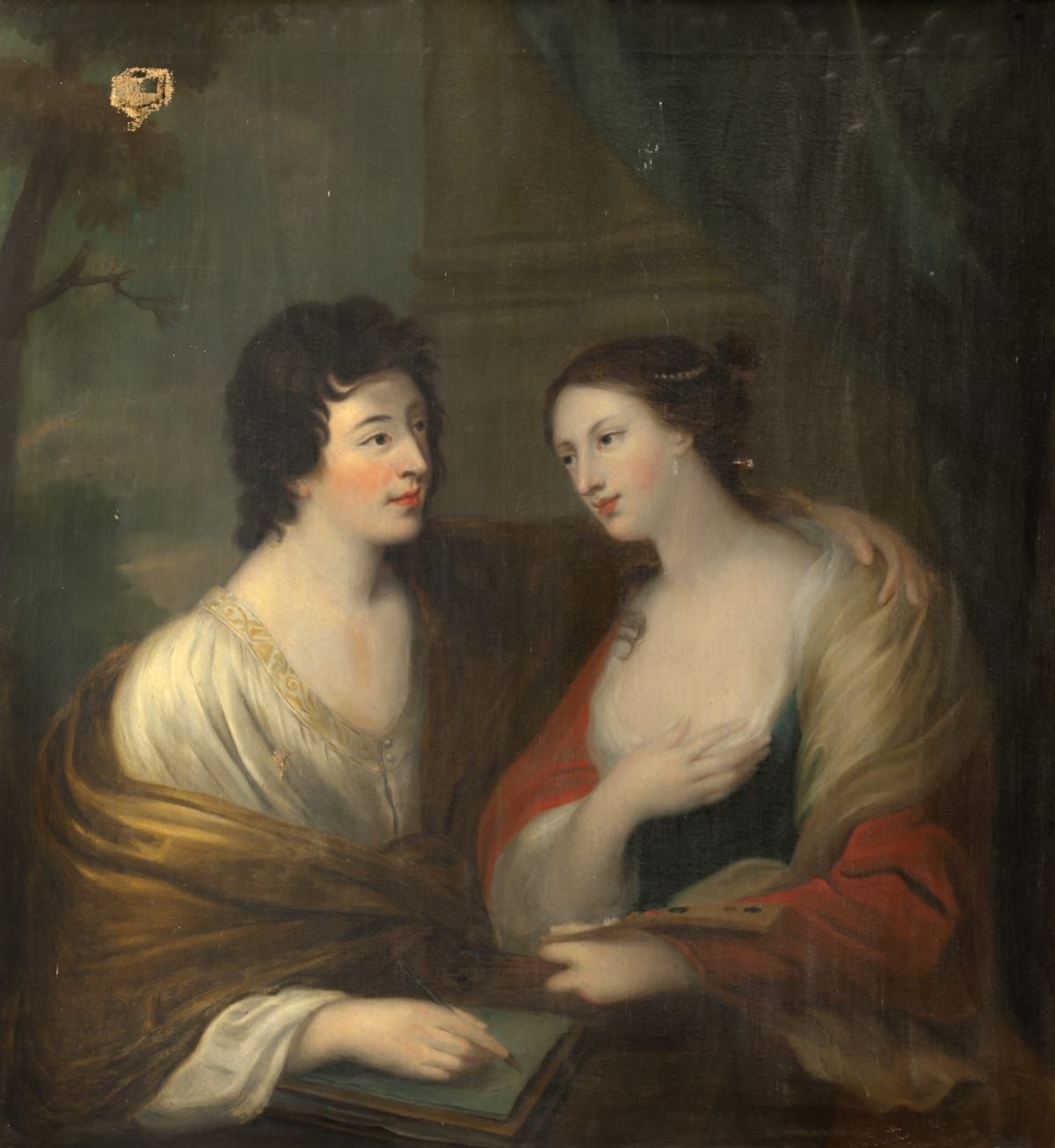 로다 델라발과 프랜시스 블레이크 델라발 Rhoda Delaval and Sir Francis Blake Delaval as Painting and Poetry