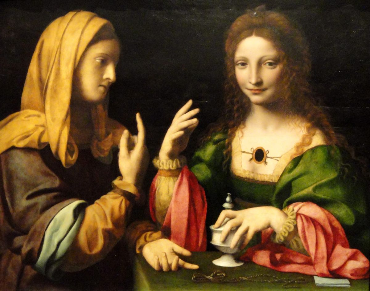 막달레나의 회심 혹은 정숙과 허영의 알레고리 The Conversion of the Magdalene, or An Allegory of Modesty and Vanity