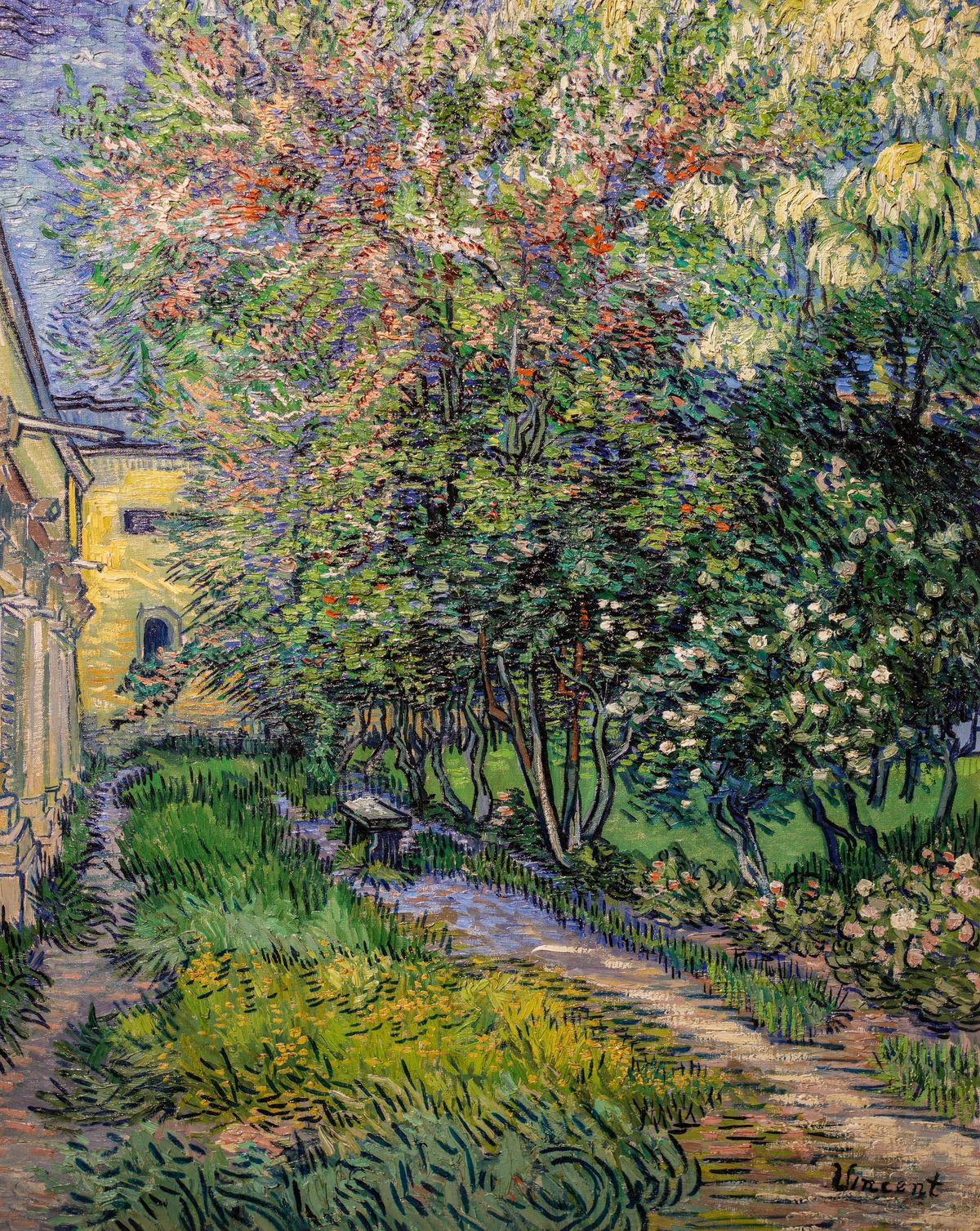 생 폴 요양원의 정원 The Garden of the Asylum at Saint-Rémy