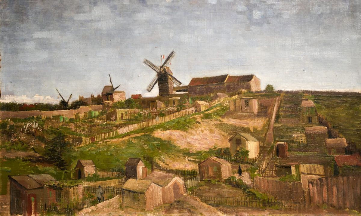 몽마르트의 언덕과 채석장 The Hill of Montmartre with Stone Quarry