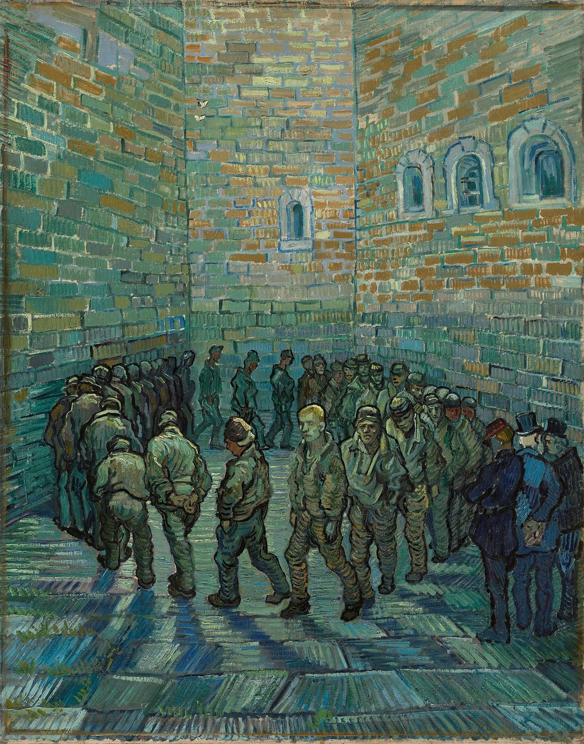 죄수들의 산책 The Prison Courtyard