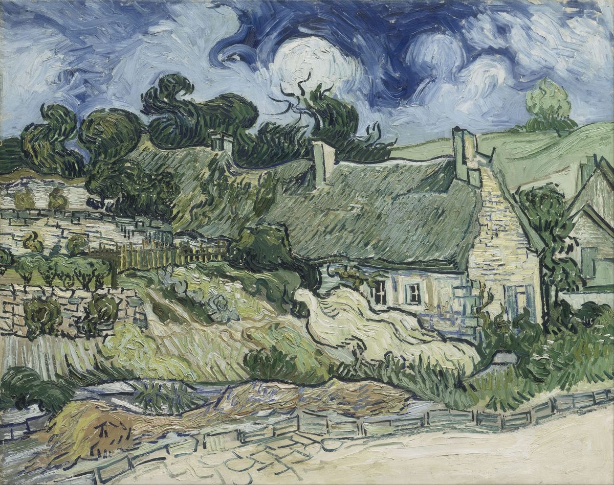코르드빌의 초가집 Thatched Cottages at Cordeville