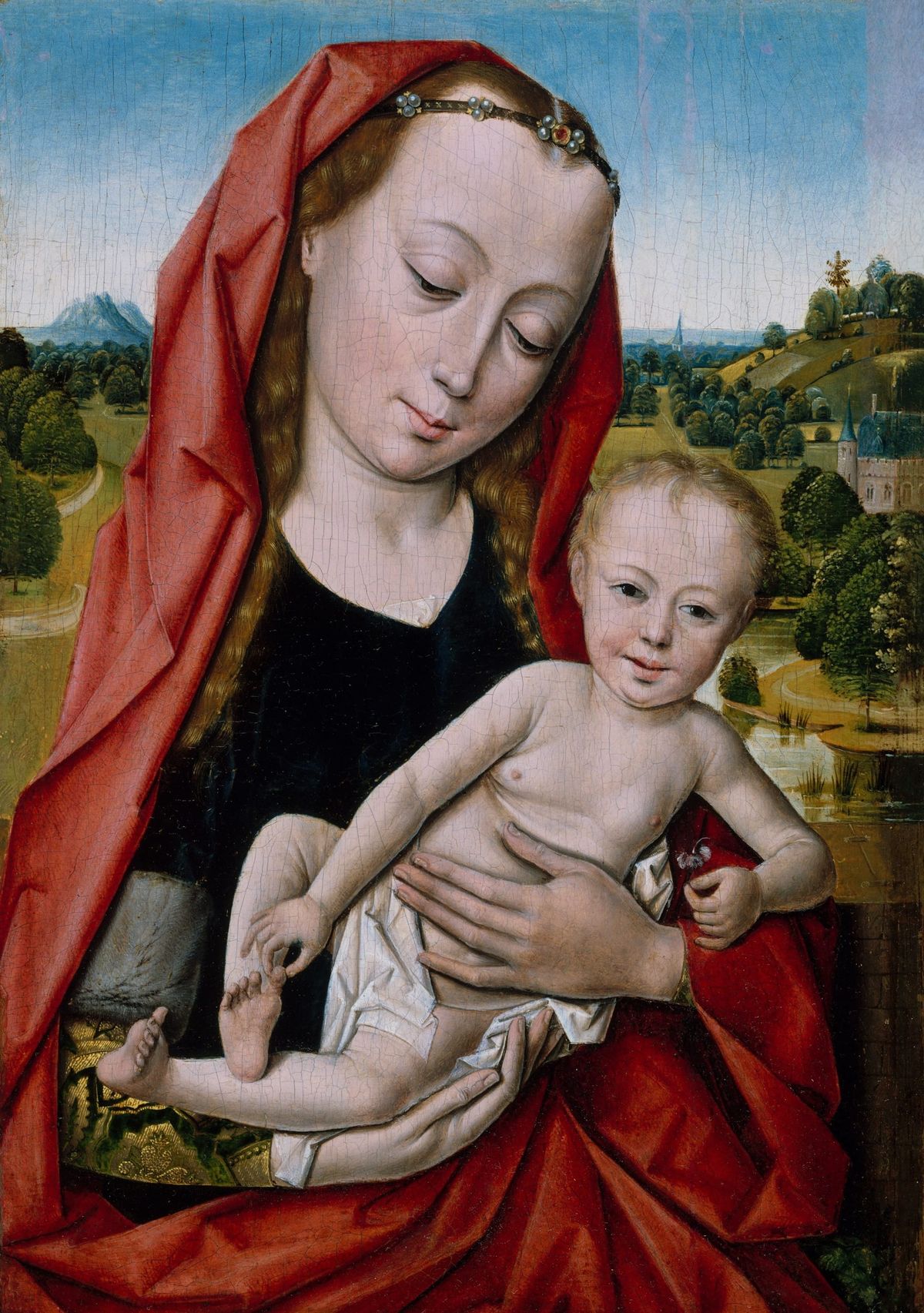성모자와 아기 예수 Virgin and Child