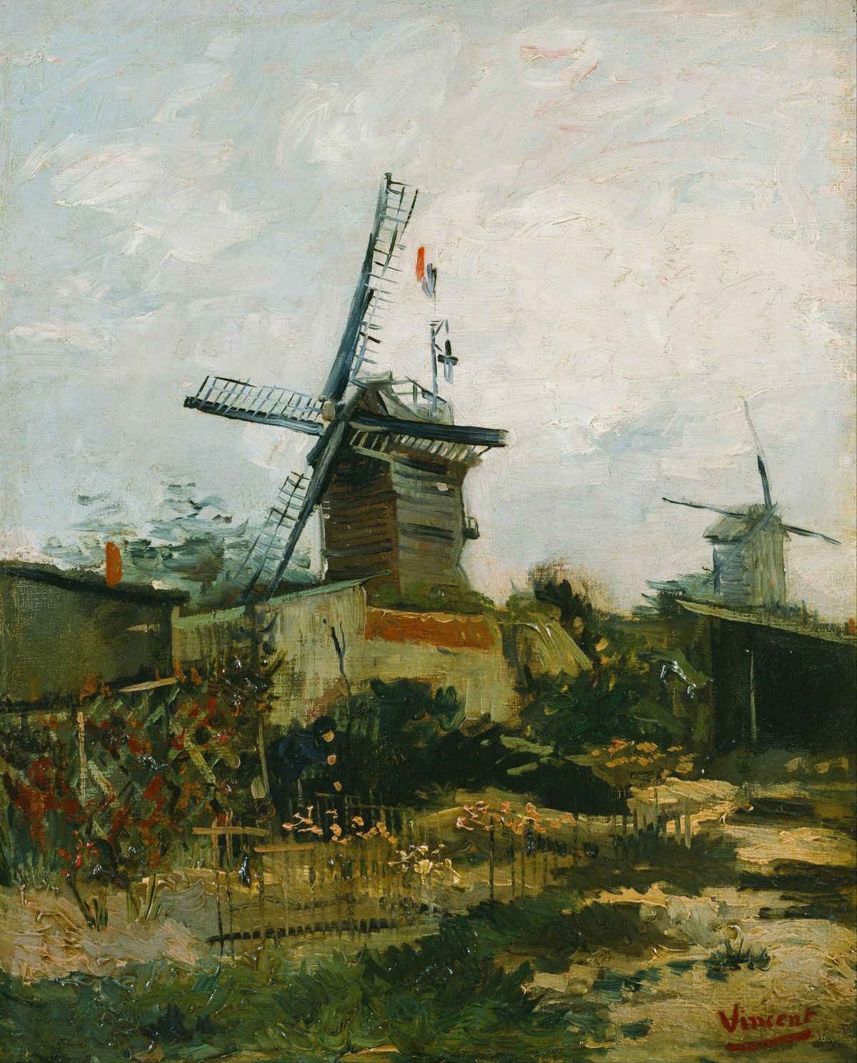 몽마르뜨의 블뤼트팽 풍차 Le Moulin de la Galette