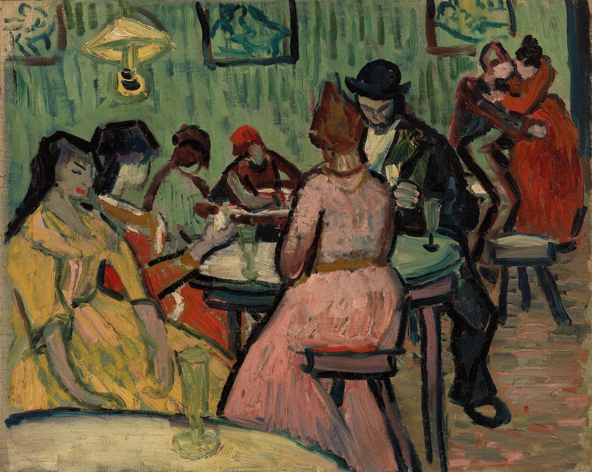 아르와의 사창가에서 In a Brothel in Arles